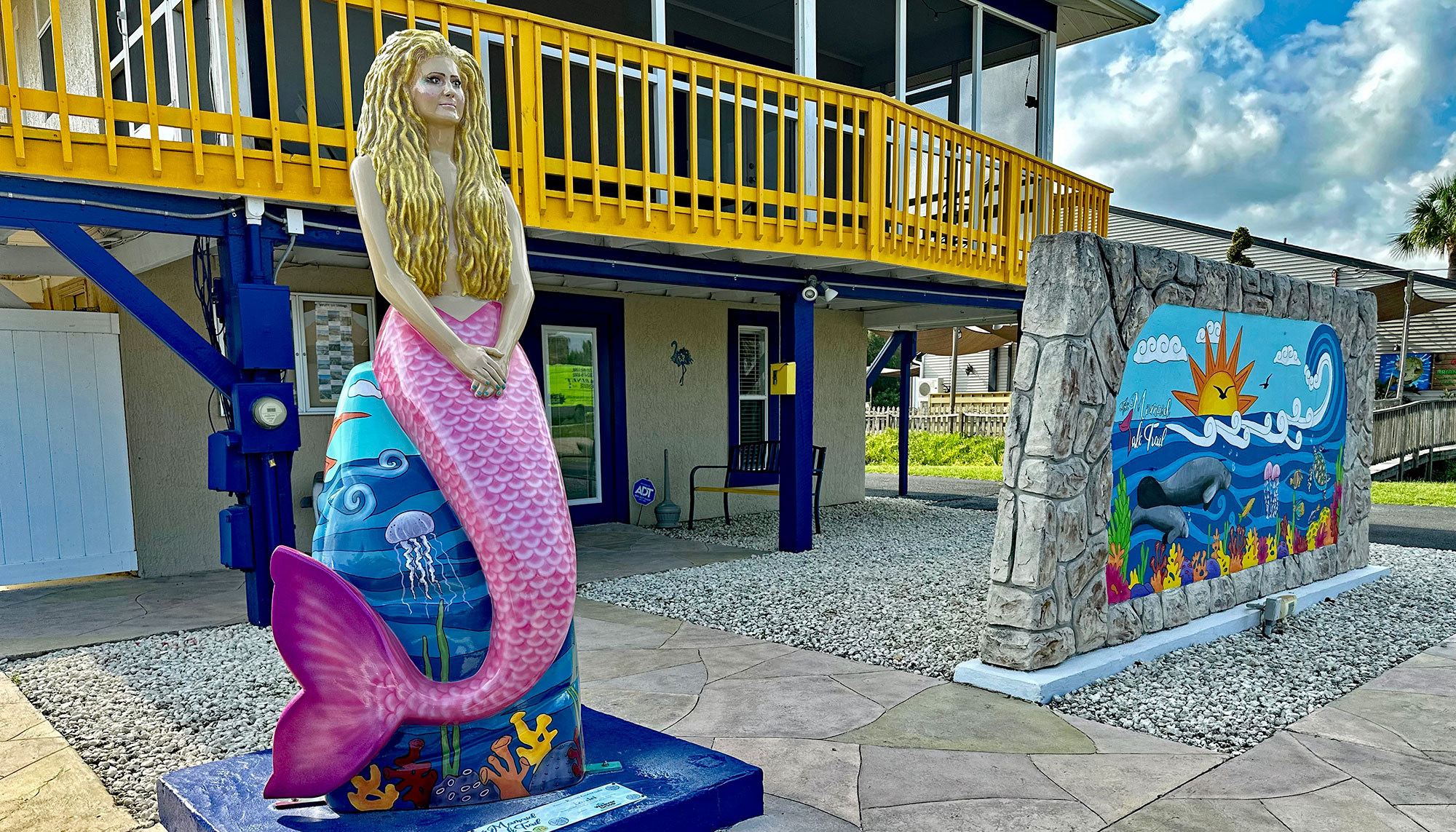 Hernando Beach Mermaid Statues